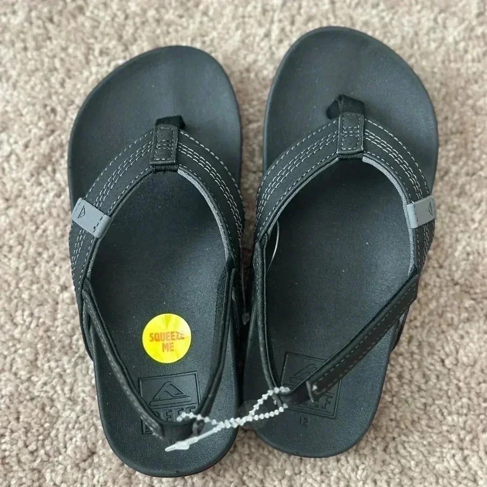 Reef Lil Cushion Phantom Sandal Boys Size 12